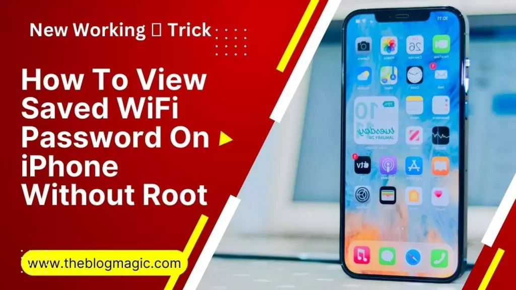 how to view saved wifi password on iphone without root