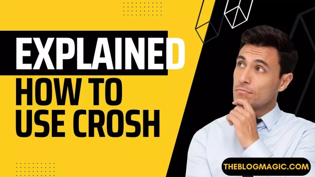 how to use crosh