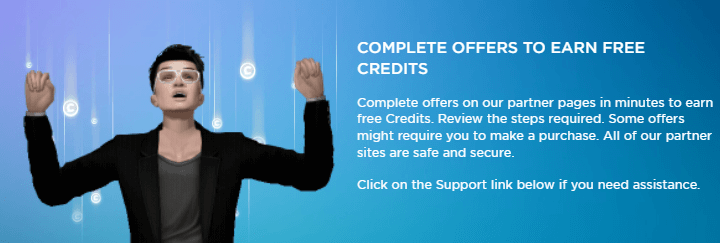 free imvu credits code